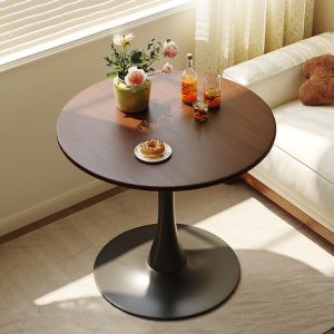 Tulip white round table Nordic casual business negotiation