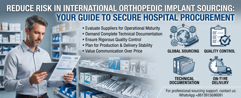 Hospital Procurement Orthopedic Implants